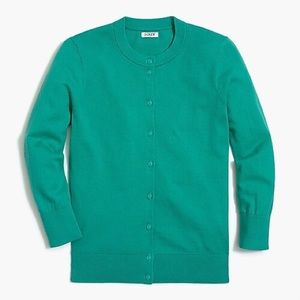 J.Crew Cardigan - NWOT- Green - Size XS